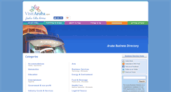Desktop Screenshot of business.visitaruba.com